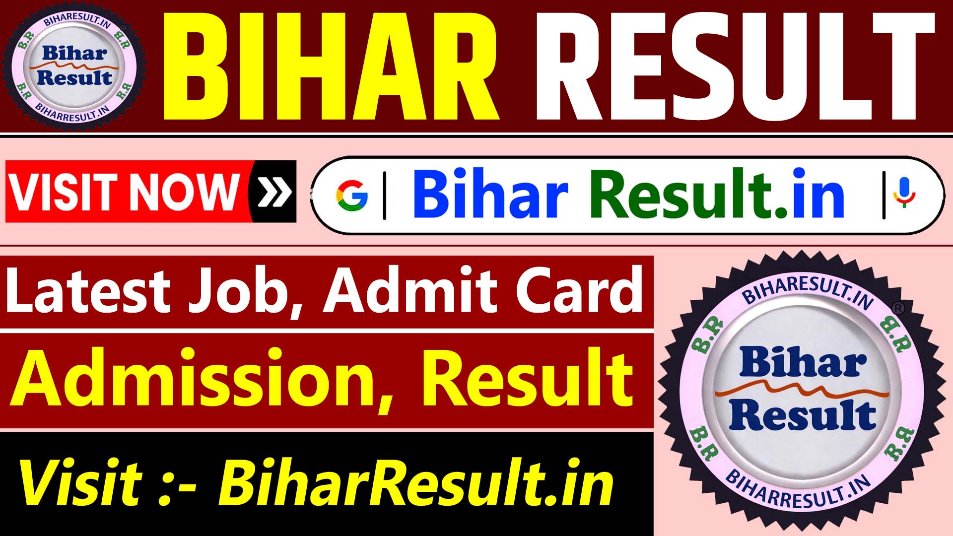 Bihar Result Poster